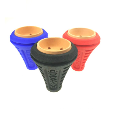 OEM cheapest silicone hookah bowl ceramics shisha bowl black ceramics hookah bowl